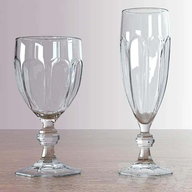 Glasses Bernadotte 3DModel