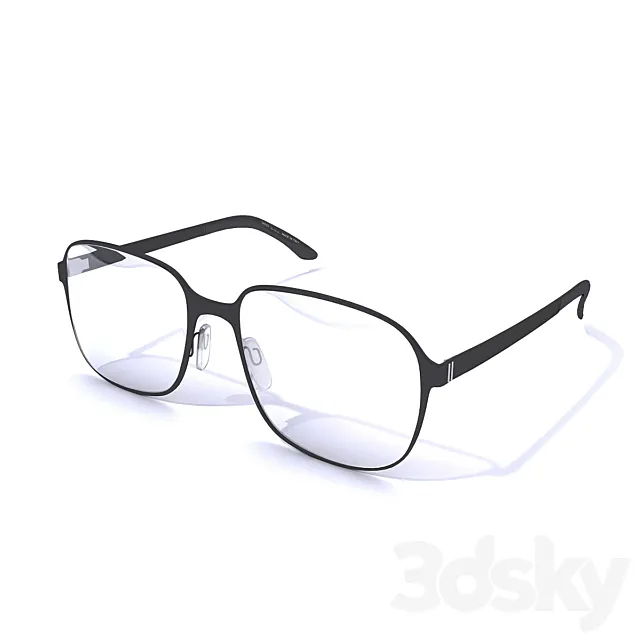 Glasses Safilo 3DModel Glasses Safilo 3DModel