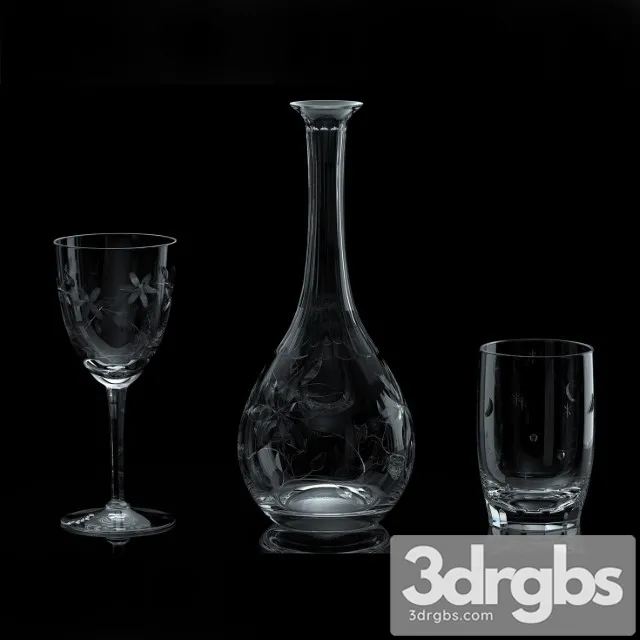 Glassware_3D 3D Model Download