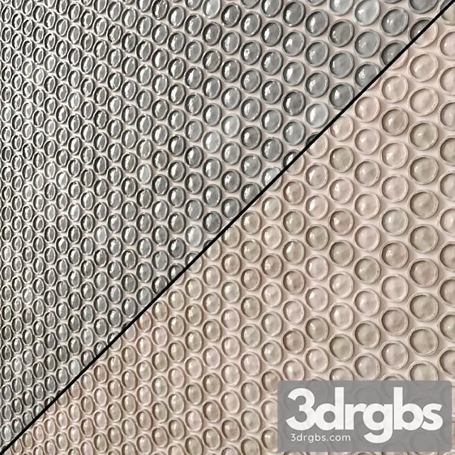 Glazed penny round mosaic 9 types