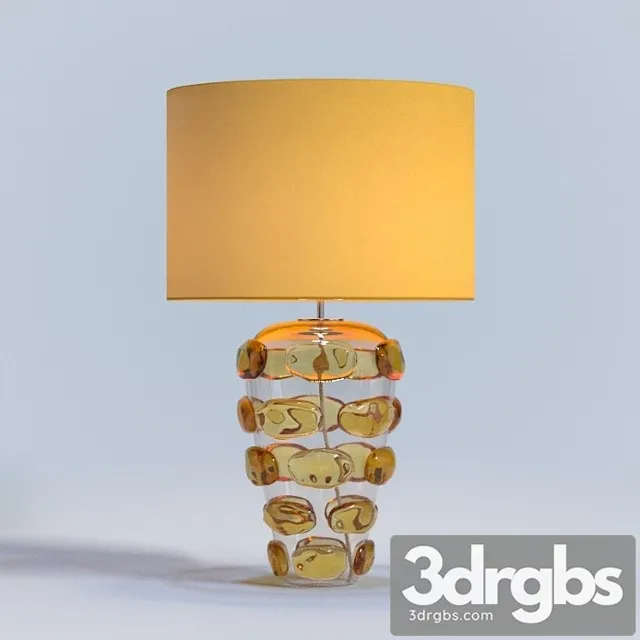 Glb31 Blob Lamp Amber 3D Model Download