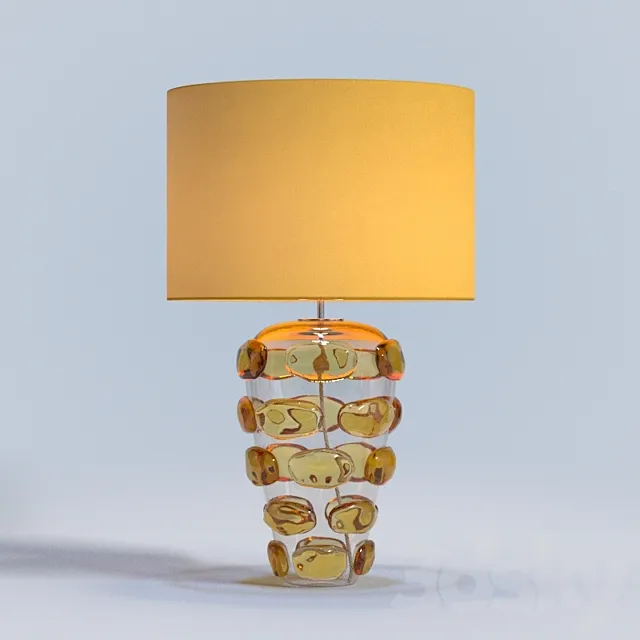 GLB31 BLOB LAMP AMBER 3D Model