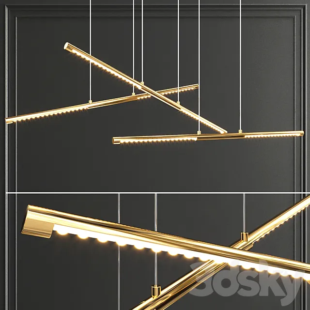 Glenna chandelier 3DModel