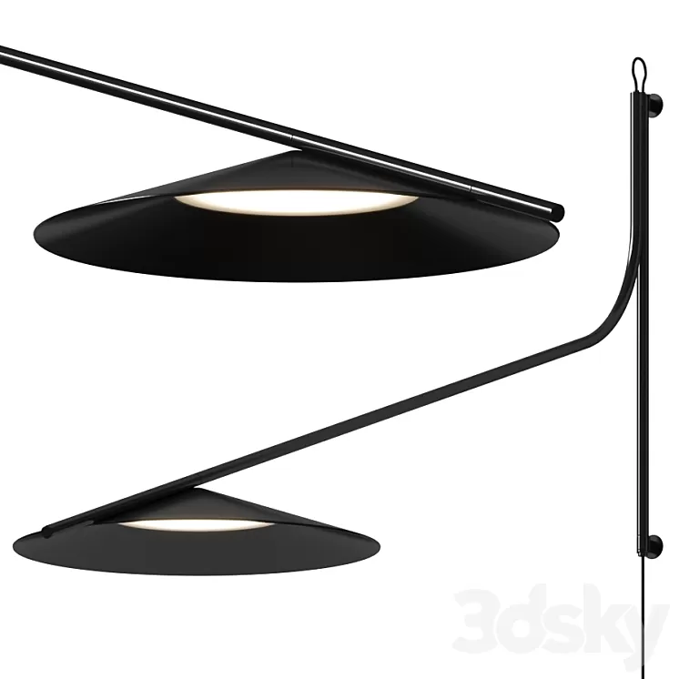 GLIFO medium wall lamp by Penta 3D Model Free Download