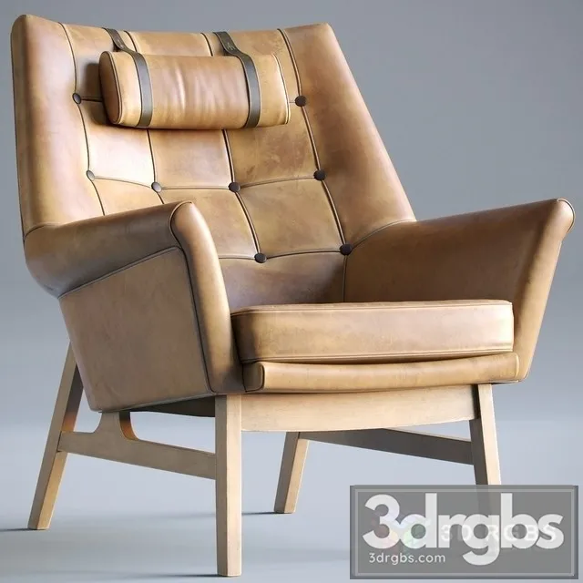 Glimminge Armchair 3D Model Download Glimminge Armchair 3D Model Download