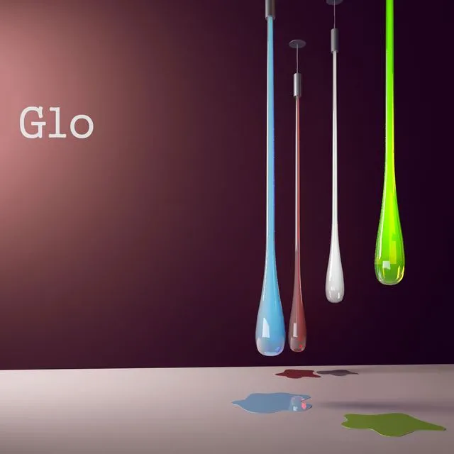 Glo pendant lamp 3D Model Glo pendant lamp 3D Model