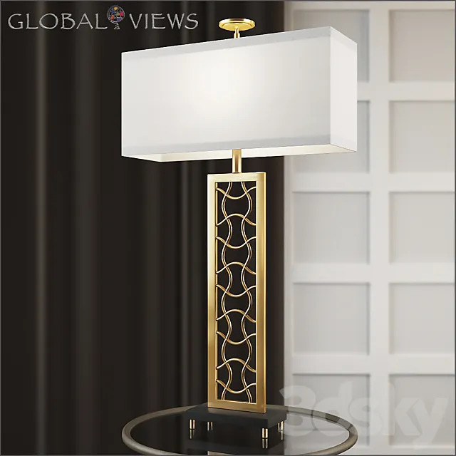Global Views Axe Lamp 3DModel