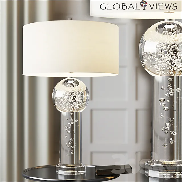 Global Views Clear Bubble Lamp 3DModel