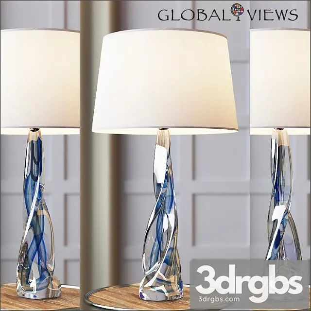 Global views ocean twist lamp 3D Model Download