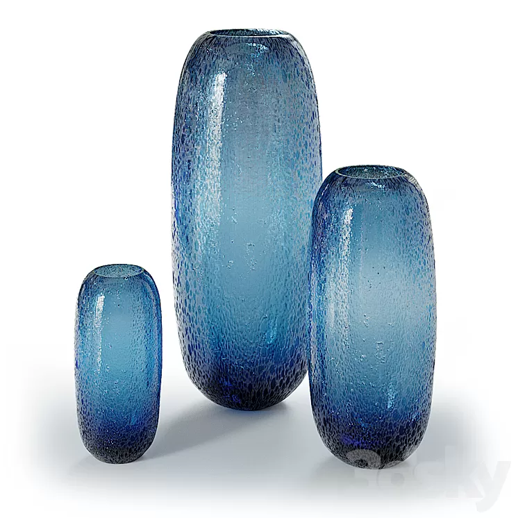 Global Views Stardust Vase 3D Model