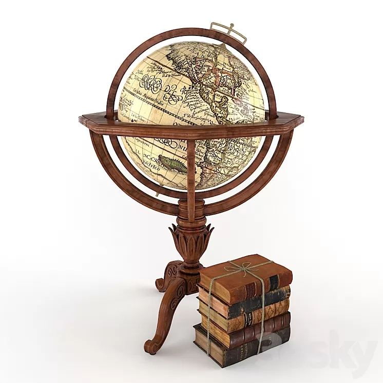 globe 3D Model