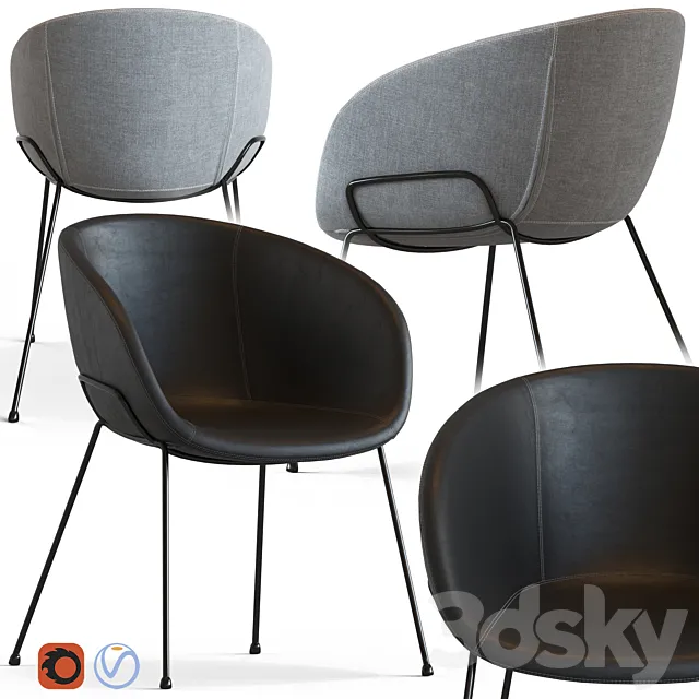 Globewest Duke Chair 3DModel