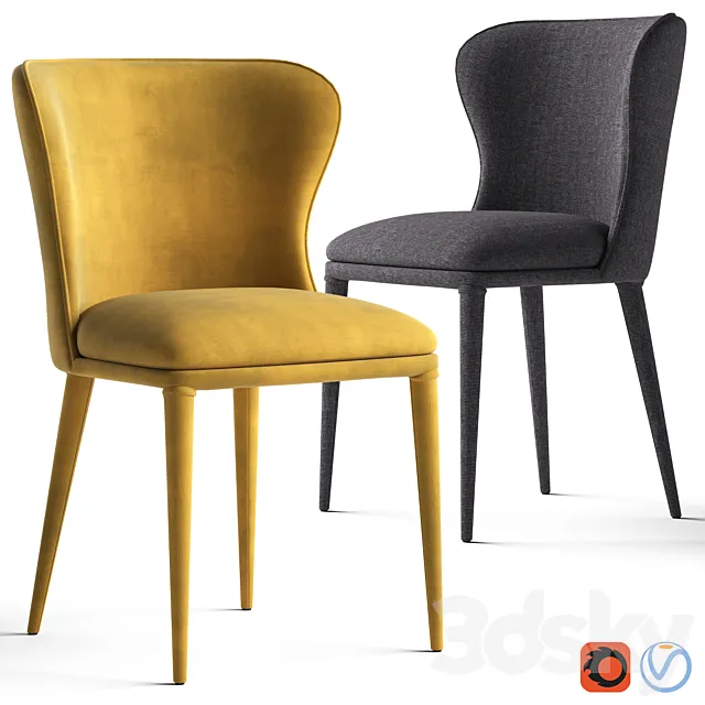 Globewest Eloise Chair 3D Model