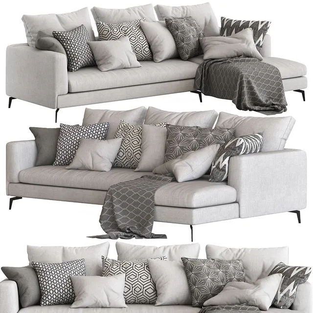 Globewest Felix Mateo Sofa 3D Model