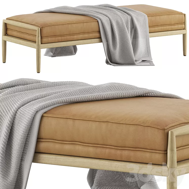 Globewest Humphrey Bench Seat 3D Model Globewest Humphrey Bench Seat 3D Model