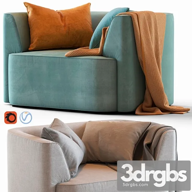 Globewest juno boris armchair 3D Model Download Globewest juno boris armchair 3D Model Download