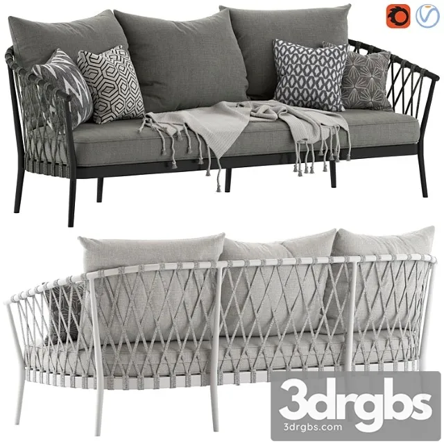 Globewest Maui 3 Seater Sofa 3D Model Download Globewest Maui 3 Seater Sofa 3D Model Download