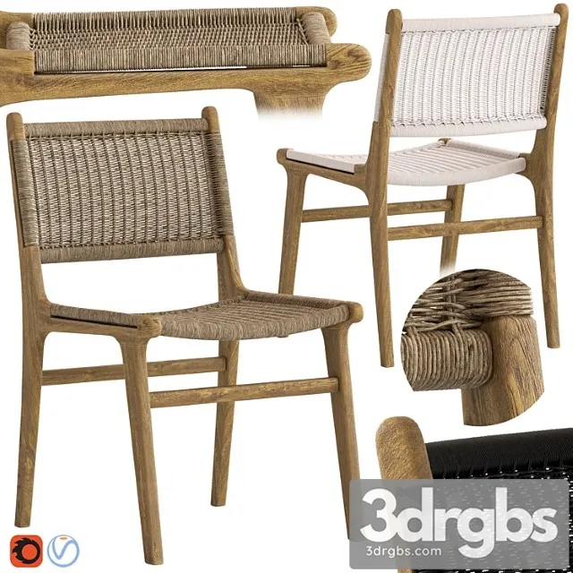 Globewest noosa chair 2 3D Model Download Globewest noosa chair 2 3D Model Download