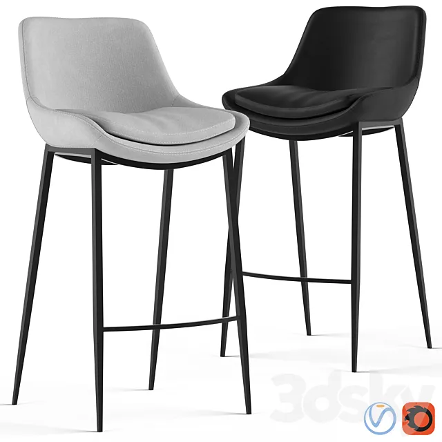 Globewest Pepper Barstool 3DModel