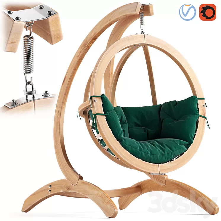 GLOBO CHAIR 3D Model GLOBO CHAIR 3D Model