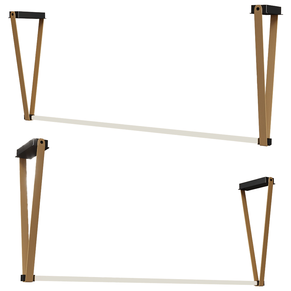 GLODE – Chandelier Acril Line 3D Model