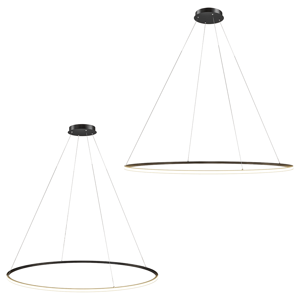 GLODE – Chandelier OLamp Inverse 3D Model