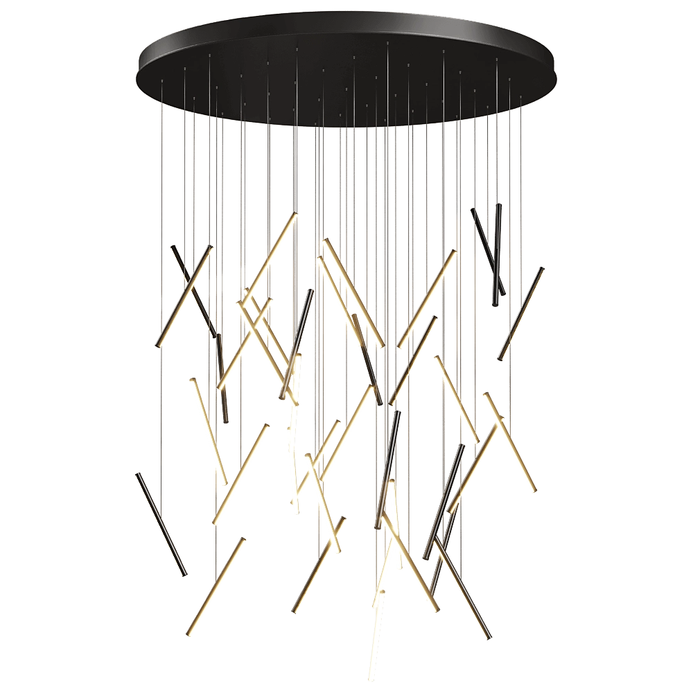 GLODE – Chandelier SimpLumen Up Rand 3D Model