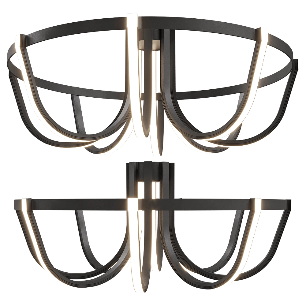 GLODE – Chandelier Visaro 3D Model GLODE – Chandelier Visaro 3D Model