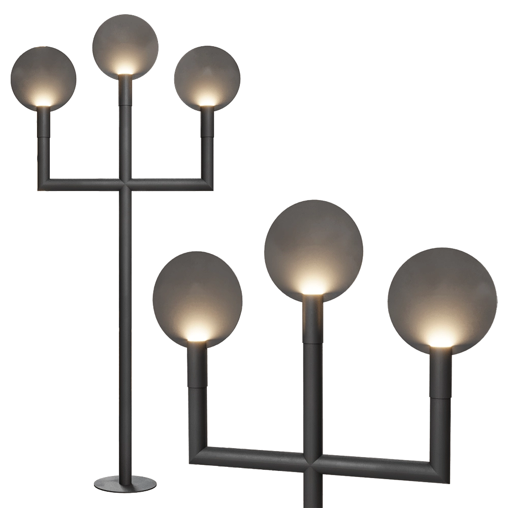 GLODE – Floor lamp Opulent Five 3D Model GLODE – Floor lamp Opulent Five 3D Model