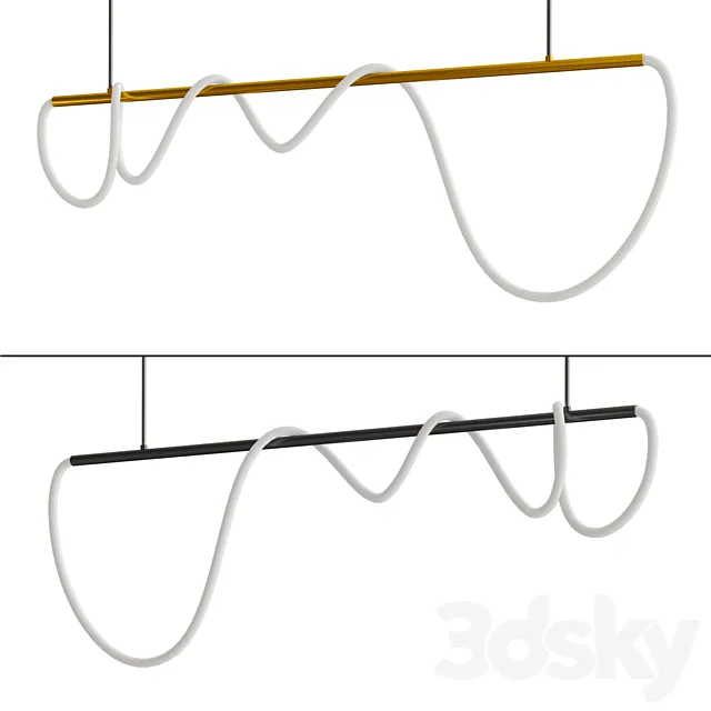 GLORIFY BLACK LONG 3D Model GLORIFY BLACK LONG 3D Model