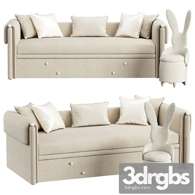 Gloss manifesto bed 2 3D Model Download