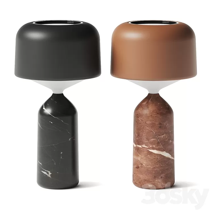 Gloster Ambient Pebble Table Lamp 3D Model Free Download Gloster Ambient Pebble Table Lamp 3D Model Free Download