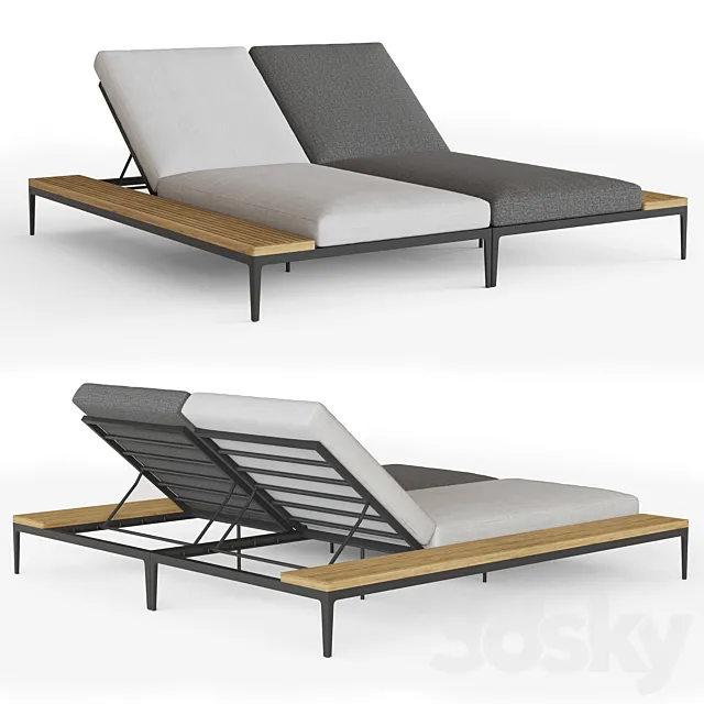Gloster lounger 3D Model