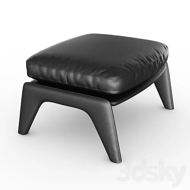 Glover Ottoman Minotti 3DModel Glover Ottoman Minotti 3DModel