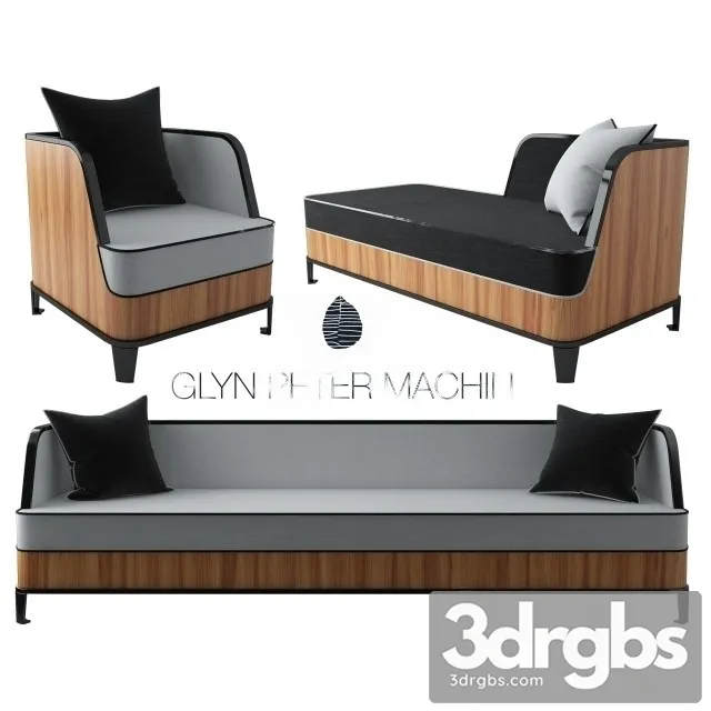 Glyn Peter Machin Sofa 01 3D Model Download Glyn Peter Machin Sofa 01 3D Model Download
