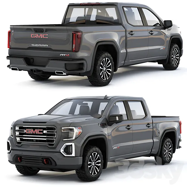 GMC Sierra AT4 2019 Free Download