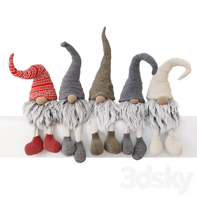 Gnome Hand Made 3D Model