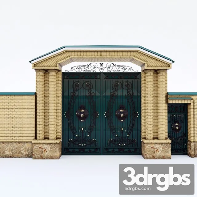 Goal Gate Current 3D Model Download Goal Gate Current 3D Model Download