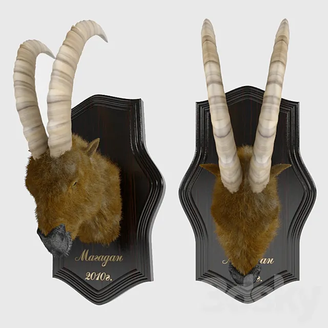 Goat mountain 3D Model Goat mountain 3D Model