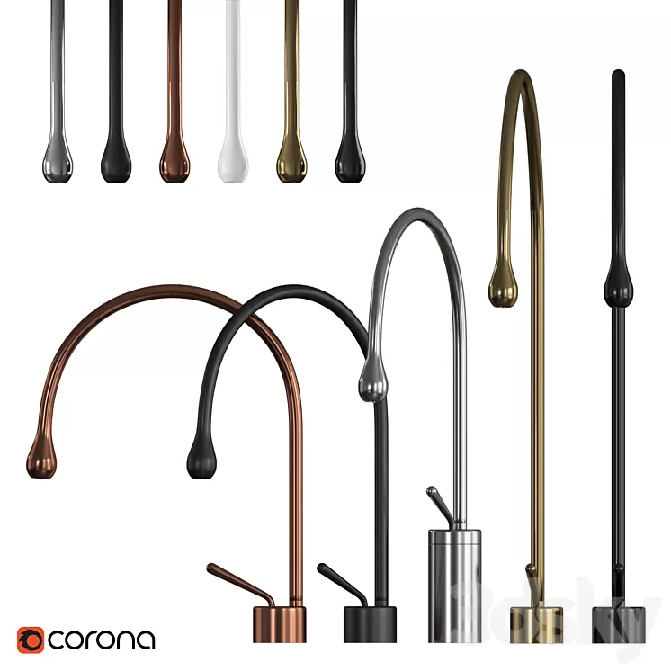 Goccia Gessi Bathroom 3D Model