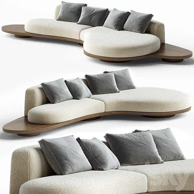 Godard Sofa 3D Model