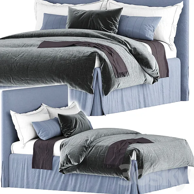 GODFJORD Bed Ikea 3DModel 3DSKY Decor Helper