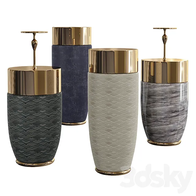 Godwin side table longhi 3DModel