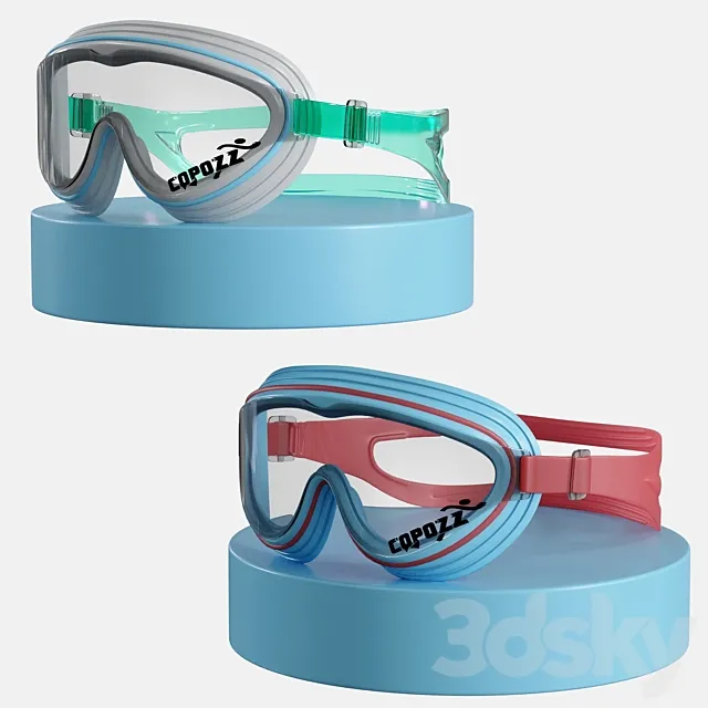 Goggles Copozz 3D Model