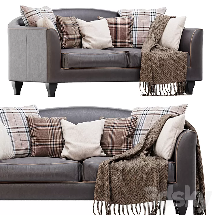 Gold Confort Byron 3D Model Gold Confort Byron 3D Model