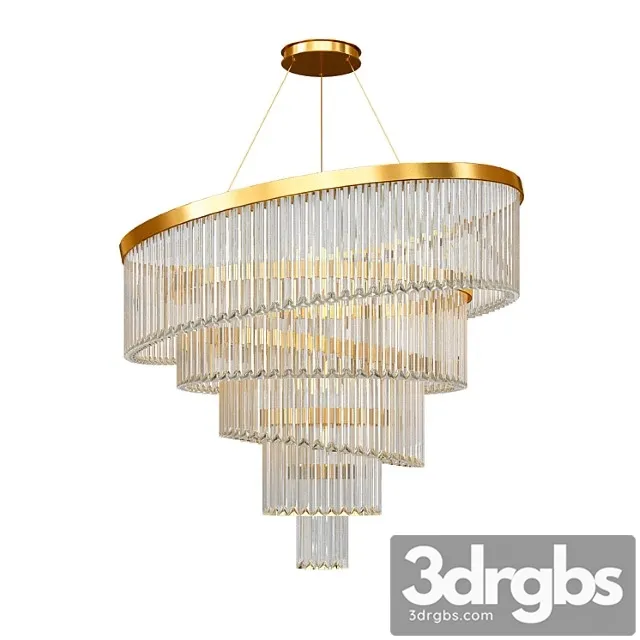 Gold plated spiral crystal designer chandelier Gold plated spiral crystal designer chandelier