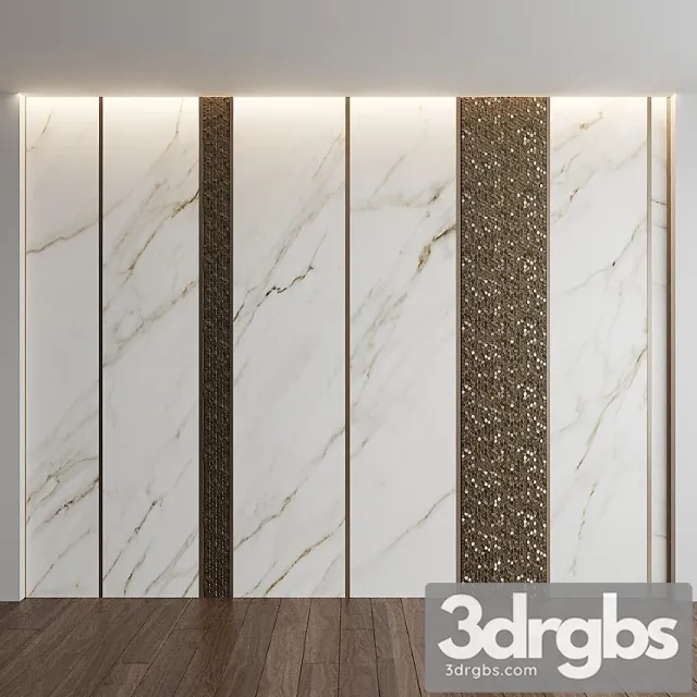 Golden Hexagon 3D Model Download