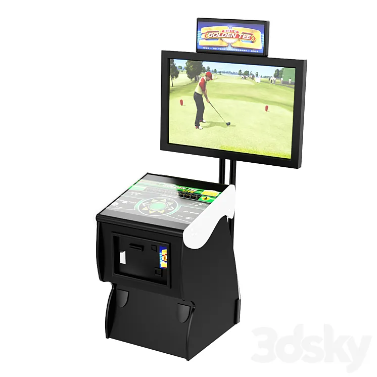 Golden Tee Live slot 3D Model Free Download Golden Tee Live slot 3D Model Free Download