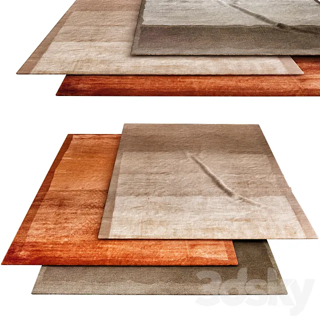 GOLRAN collection Shadows Rugs 3D Model GOLRAN collection Shadows Rugs 3D Model