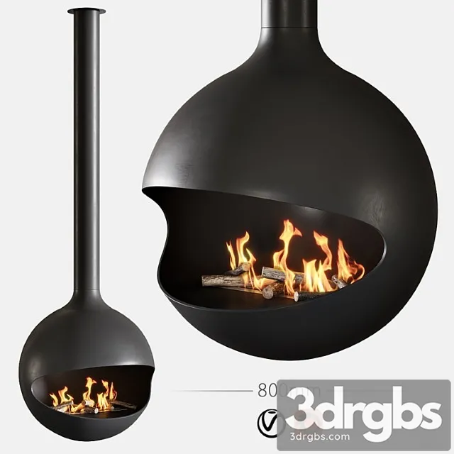 Good Fire Sphere 800 3D Model Download